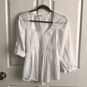 Anthropologie blouse sz 2